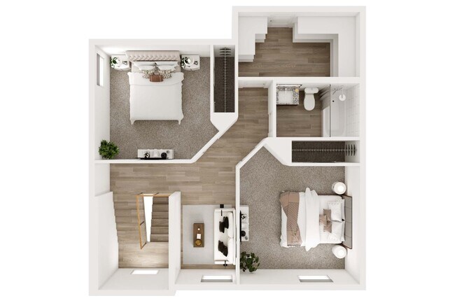 Floorplan - Townes on Tenth