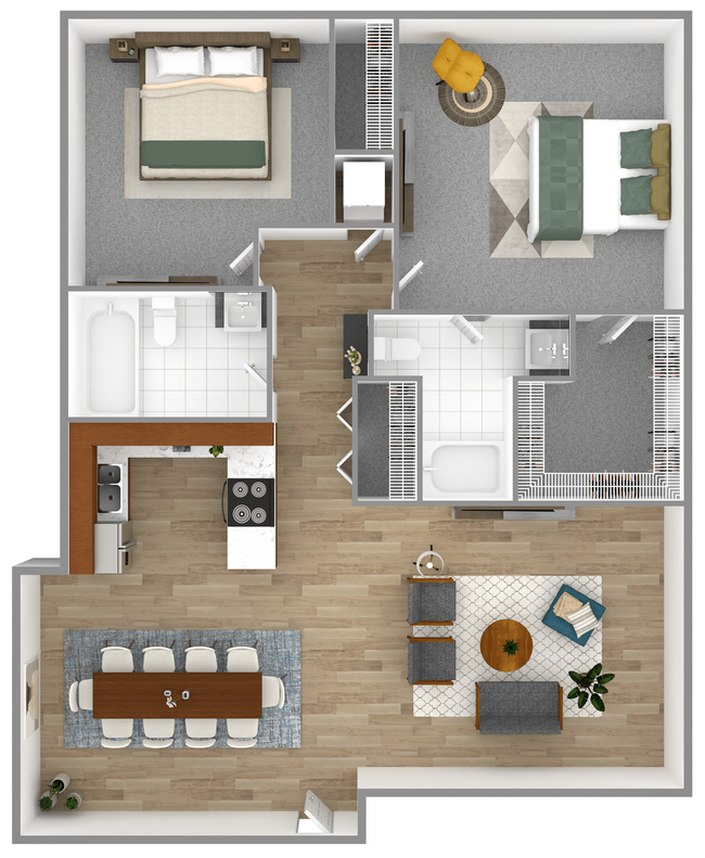 Floorplan - Palomar Apartment Homes