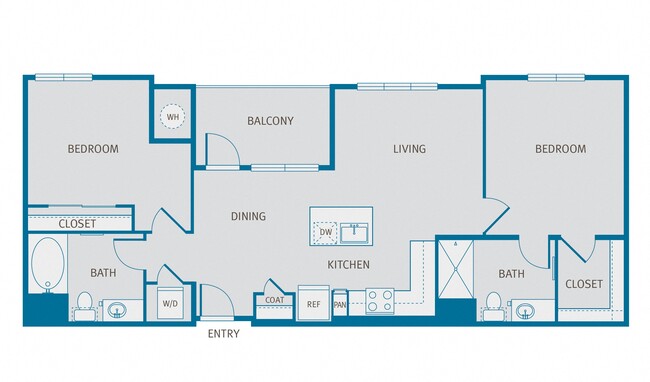 Floorplan - 4400 Syracuse