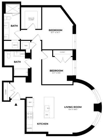 Floorplan - CityHouse Old Town