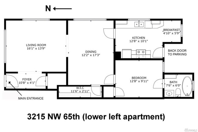 Building Photo - Charming 1BR/1BA Main Floor View Unit in D...