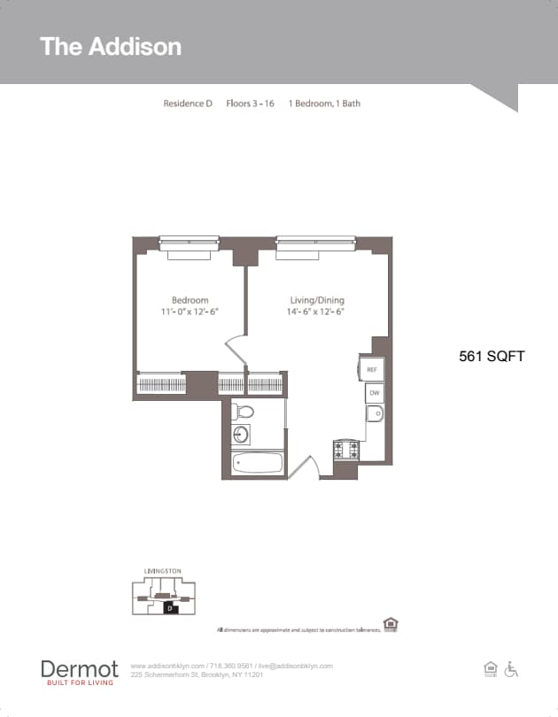 Floorplan - The Addison