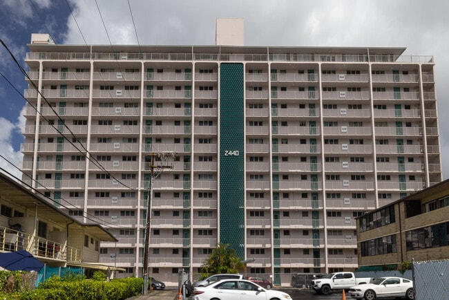Exterior of Terrace Towers - 2440 Date St