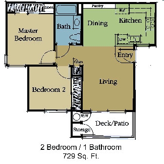 2BR/1BA - Terracina at Vineyard