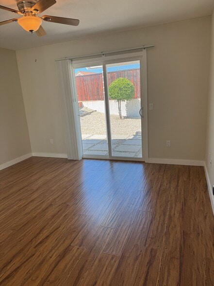 Bedroom 3 has slider to backyard. - 22471 Loch Lomond Dr