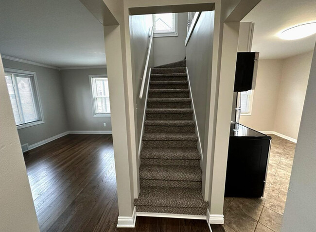 Stairway to upstairs bedroom - 19621 Avalon St