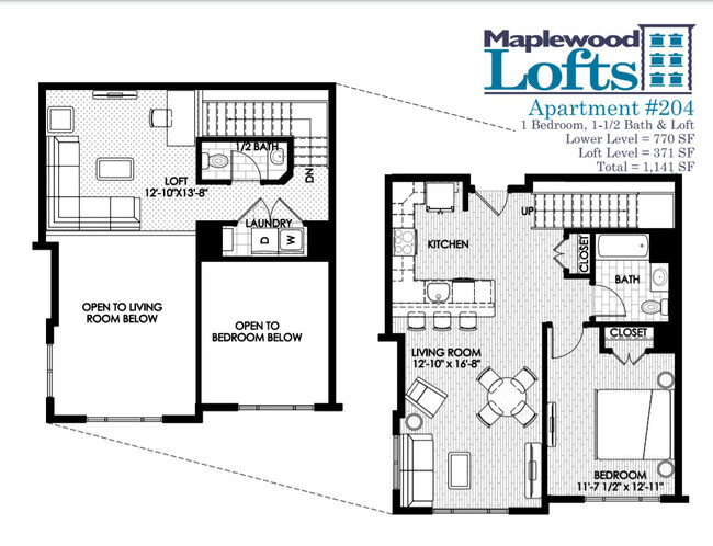 Floorplan - Maplewood Lofts