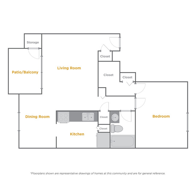 Floorplan - The Legacy at Druid Hills