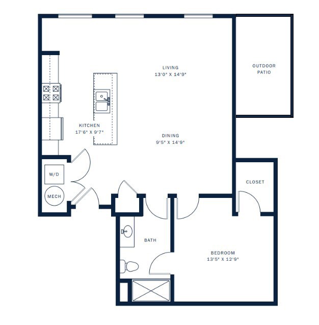Flat No. 115 - Market & Main