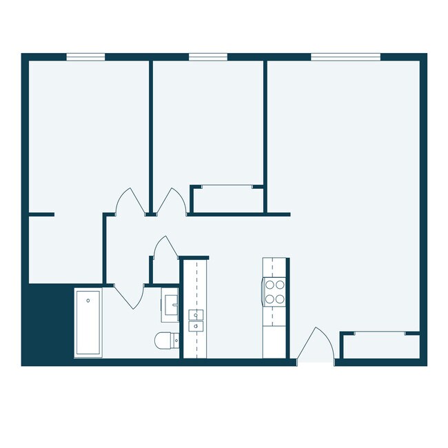 Floorplan - Bradbury Apartments
