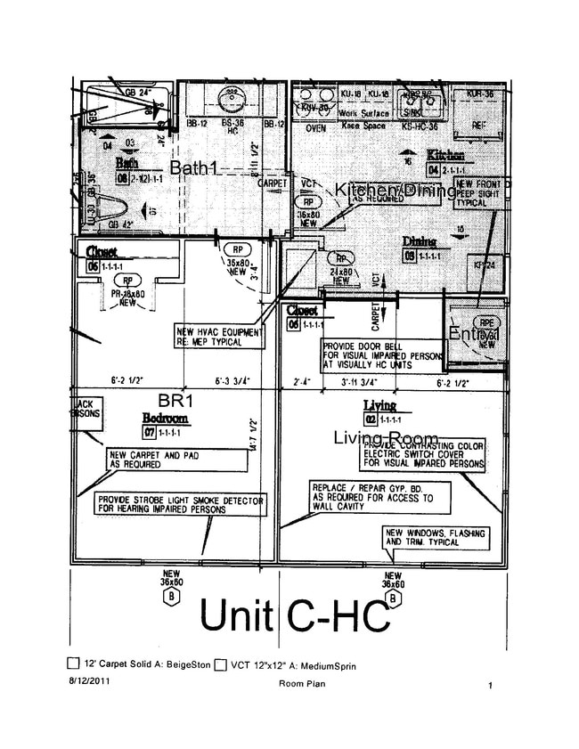 Unit C-HC - Red Oak Apartments