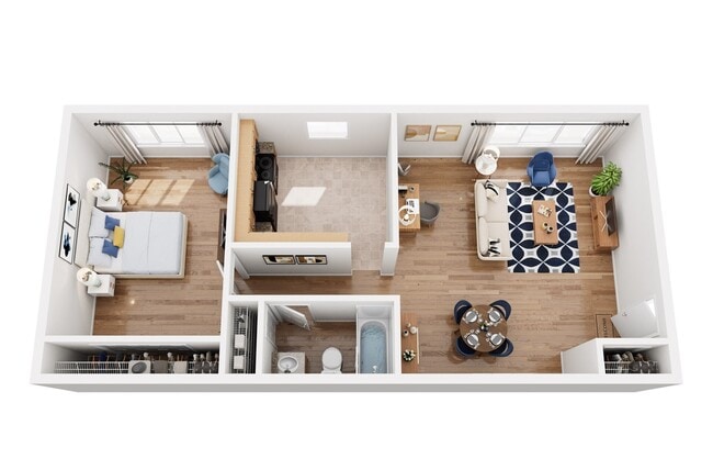 1 Bedroom - Richmar
