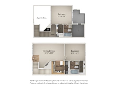 B4- Kingston 894-Townhome - Bridge at Sterling Springs