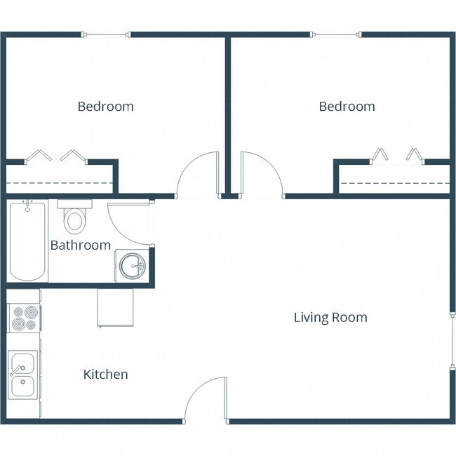 Floorplan - Faul 4-Plex