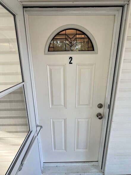 New entrance door - 3260 Starr St