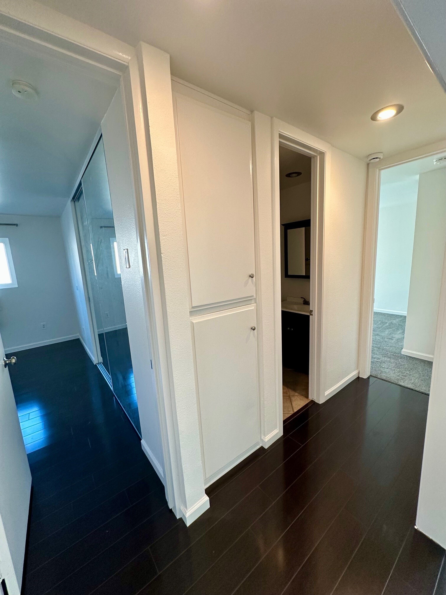 Hallway, Linen Closet, Bathroom, Entries to Bedrooms - 3421 Park Blvd