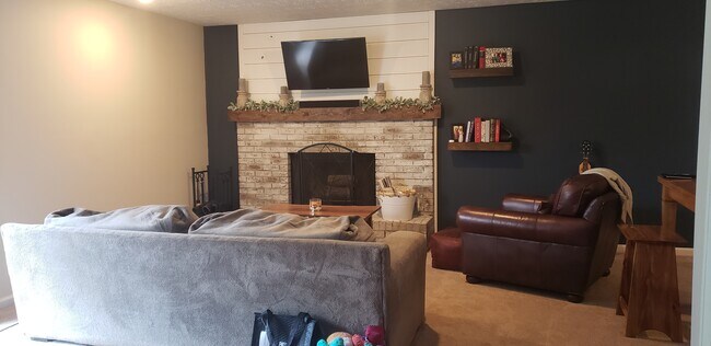 Lower level living room - 316 Wardley Rd