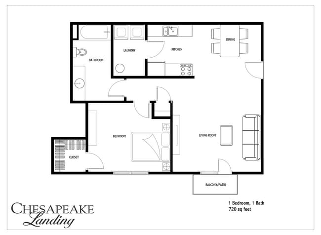 Floorplan - Chesapeake Landing