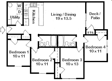 4BR/2BA - Tech Terrace