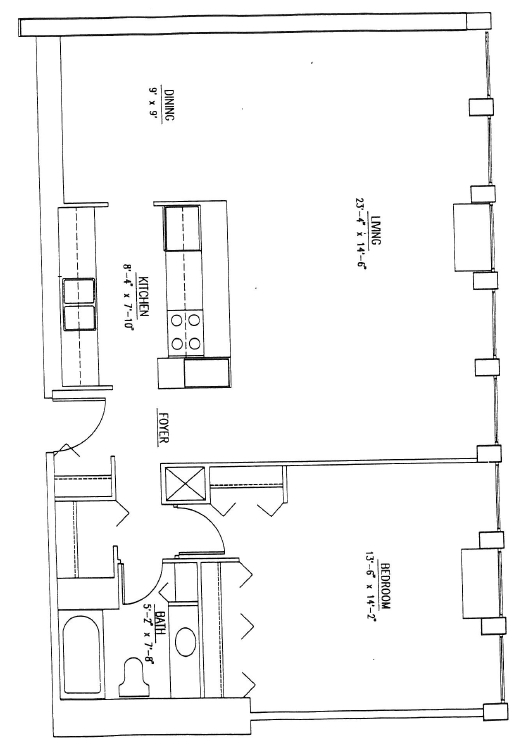 Floorplan - 111 East Chestnut Condominium