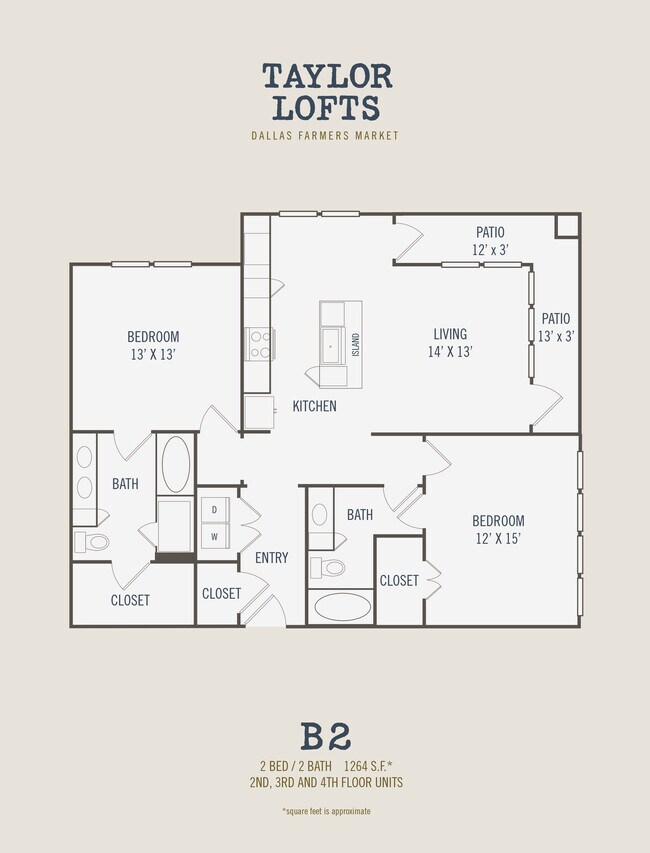 Floorplan - Taylor Lofts
