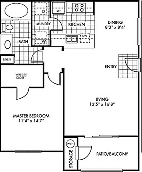 1BR/1BA Provence - Provence at Valencia