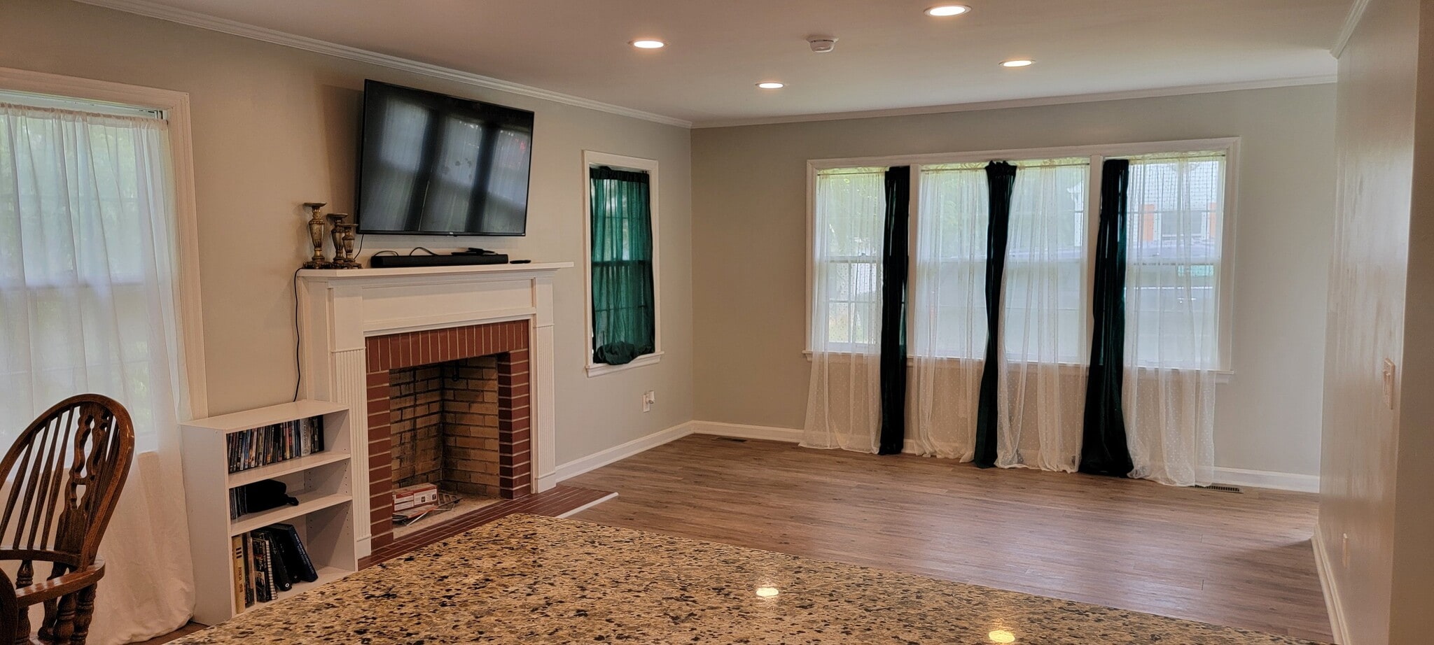 Fireplace is decorative only - 129 Gracey Hts