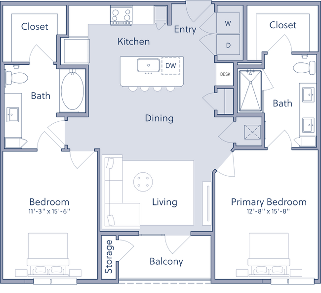 Floorplan - The Cameron