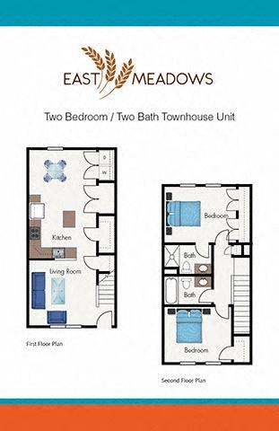 Floorplan - East Meadows Apartments