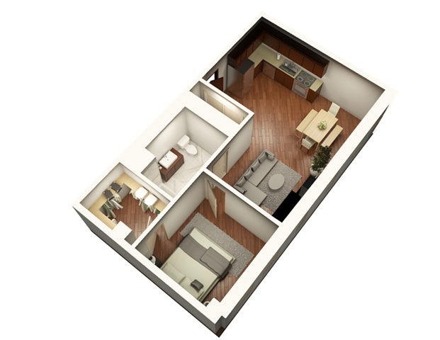 Floorplan - Somerset Place Apartments