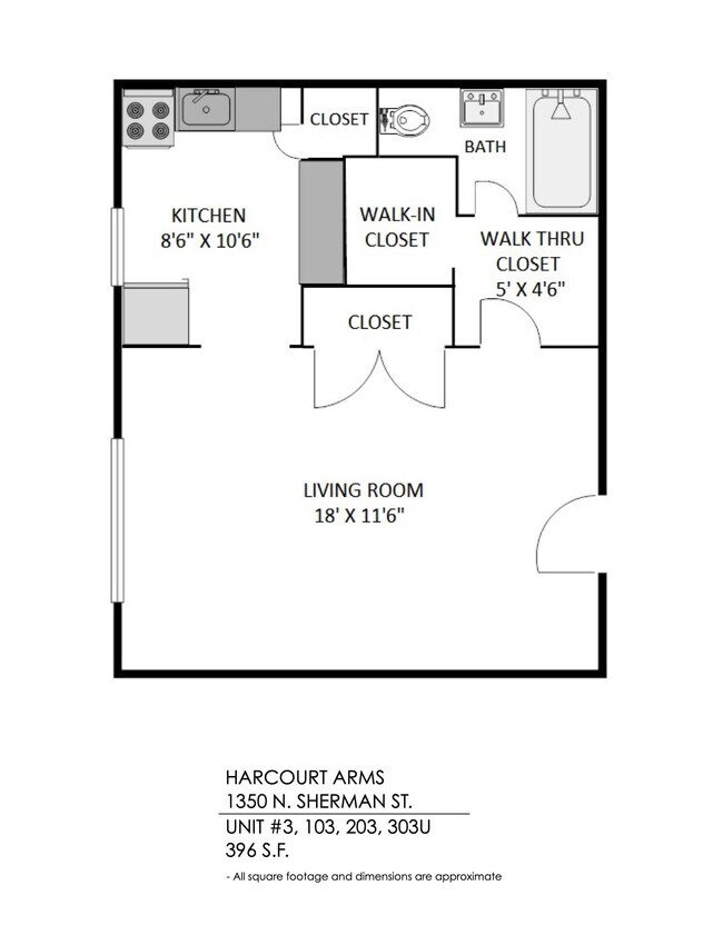 Floorplan - Harcourt Arms