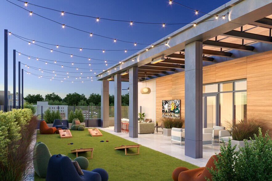 Rooftop Courtyard - VERVE Ann Arbor