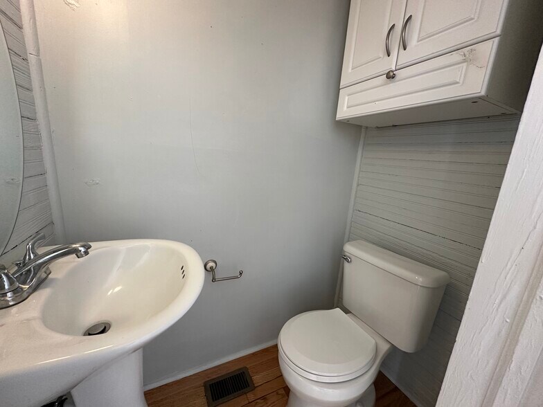downstairs half bath - 262 Roper St