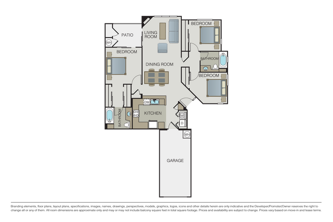 Floorplan - Villa Veneto at Palm Valley