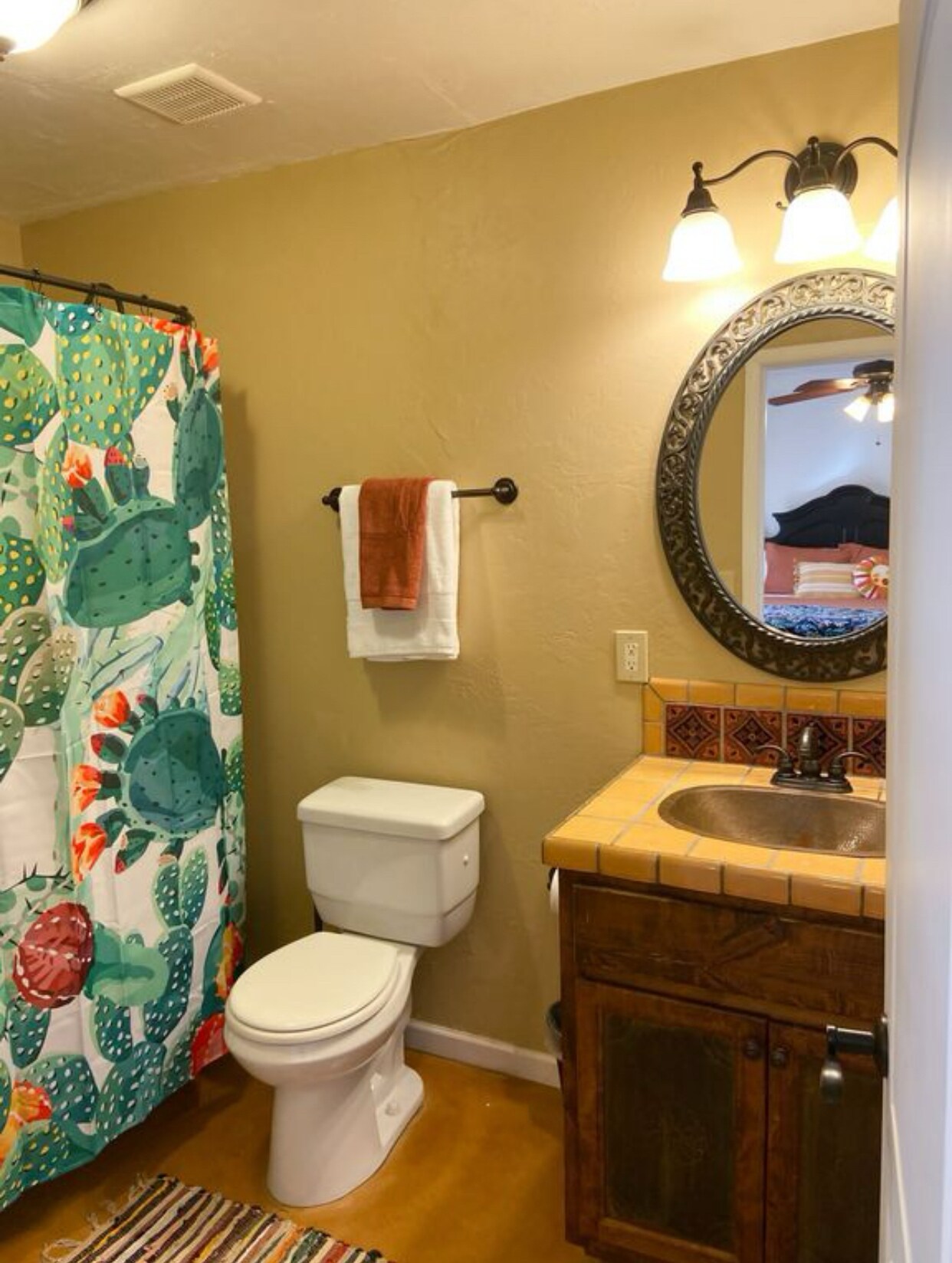 Bathroom with claw foot tub - 2648 E Drachman St