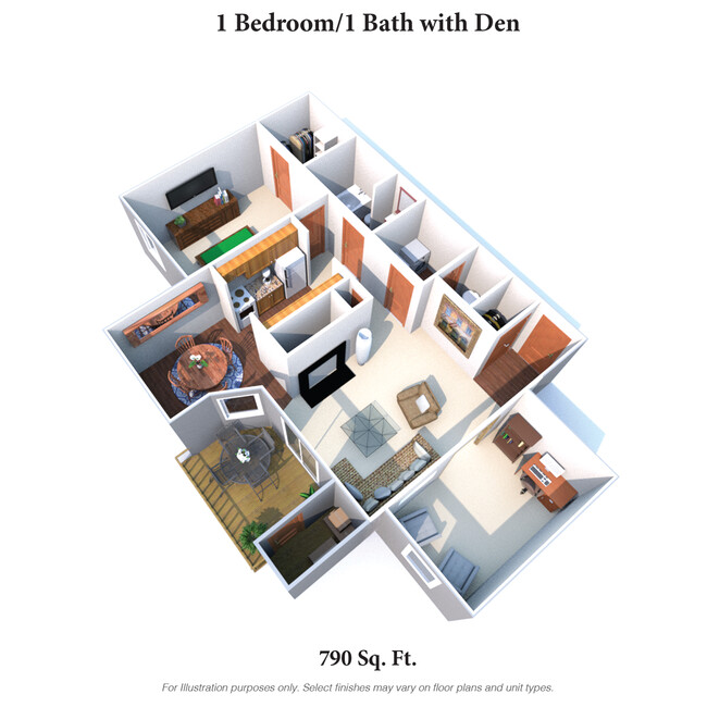 Floorplan - Deercross Apartments