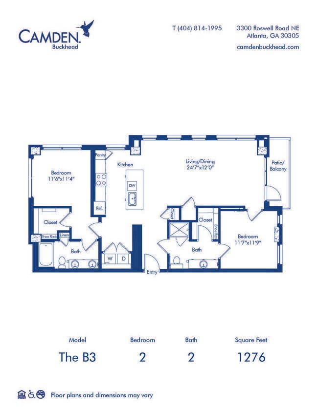 Floorplan - Camden Buckhead