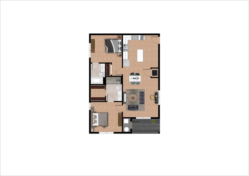 Floorplan - 2222 Two Rivers Blvd