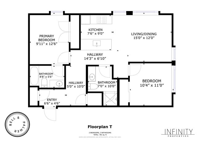 Floorplan - Bell and Palmer