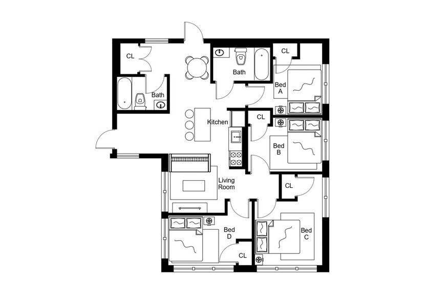 Building Photo - Room in Shared 4 bed/2 bath home