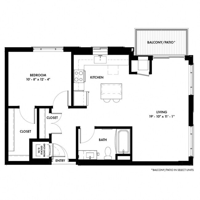 Floorplan - The Knox Apartments
