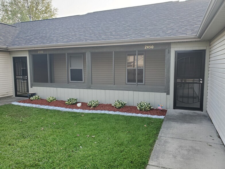 Front of duplex - 2450 Hopkins Dr