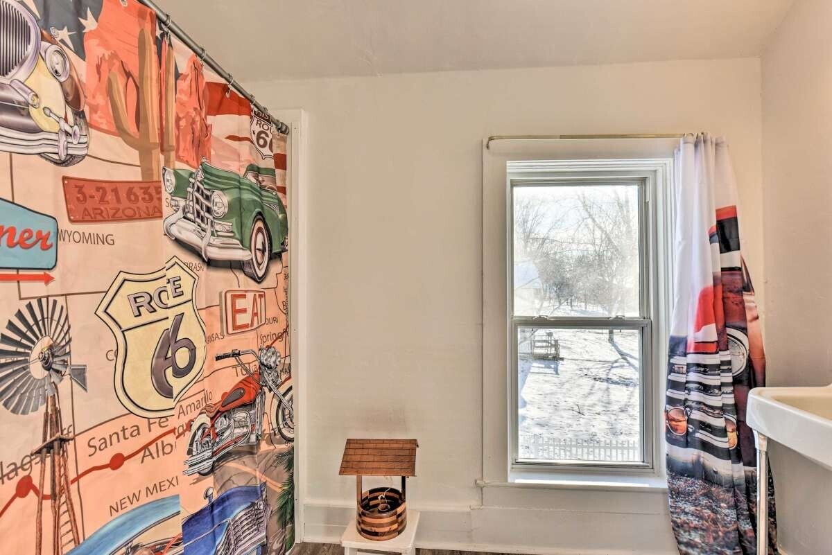 Bathroom- full shower on left - 1012 10th St E