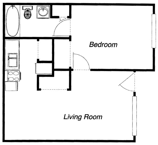 Floorplan - Grange Acres Senior Housing