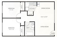 Floorplan - Sagewood Gardens Senior Apartments