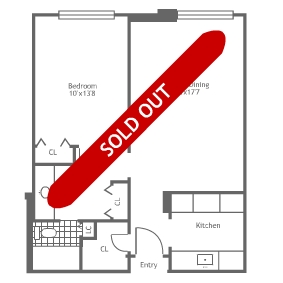 1BR/1BA - The Metropolitan Condos