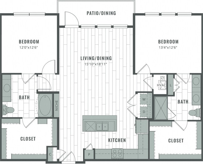 Floorplan - Bridge at Henley