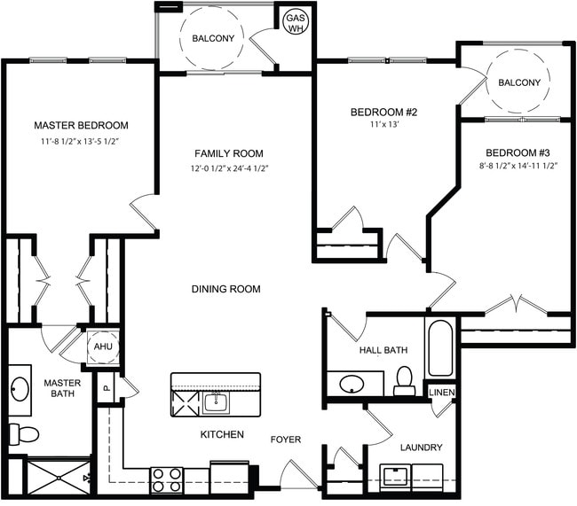 Floorplan - Riverwoods at Lake Ridge