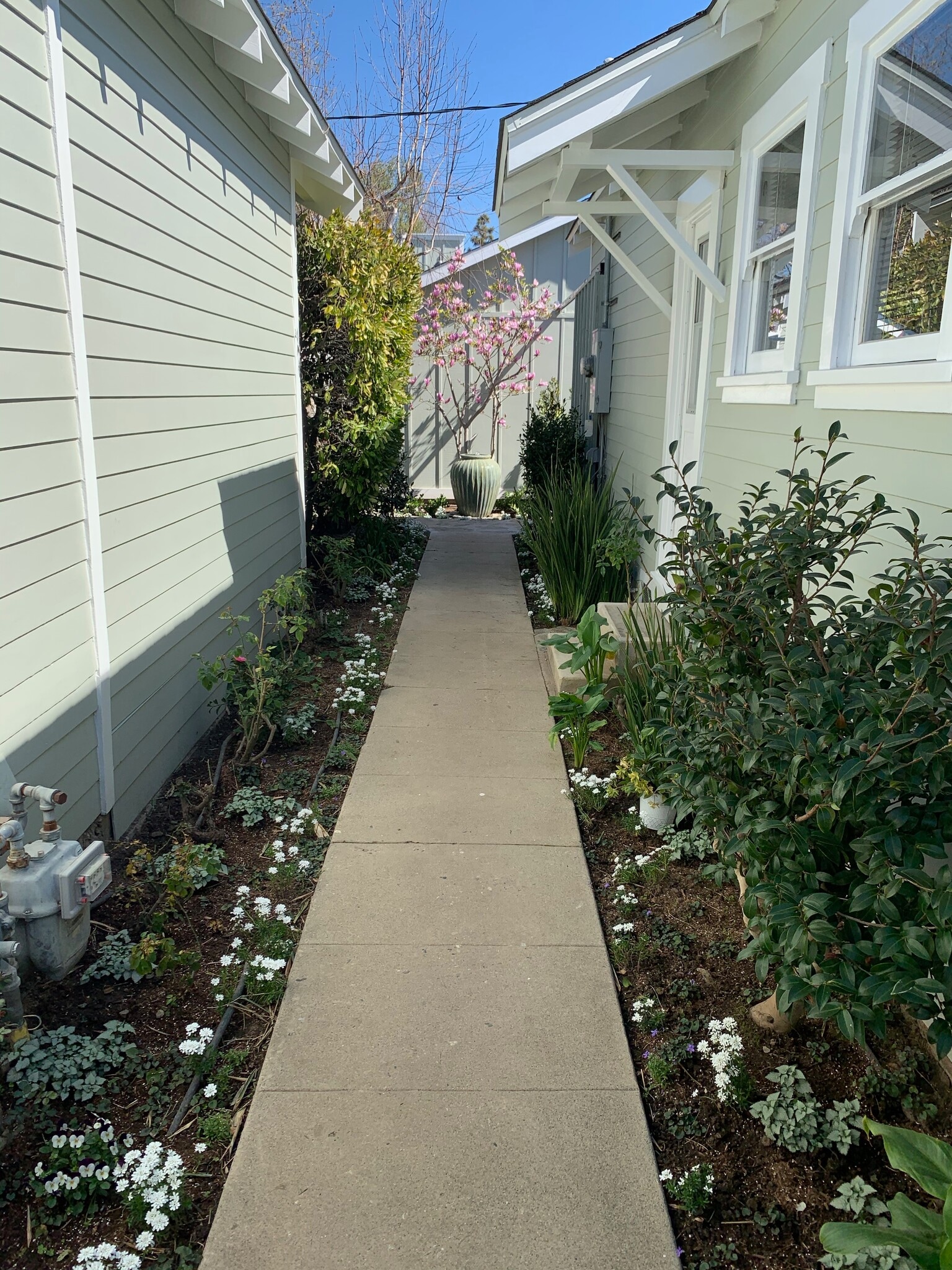 Path to Fountain - 1328 Electric Ave