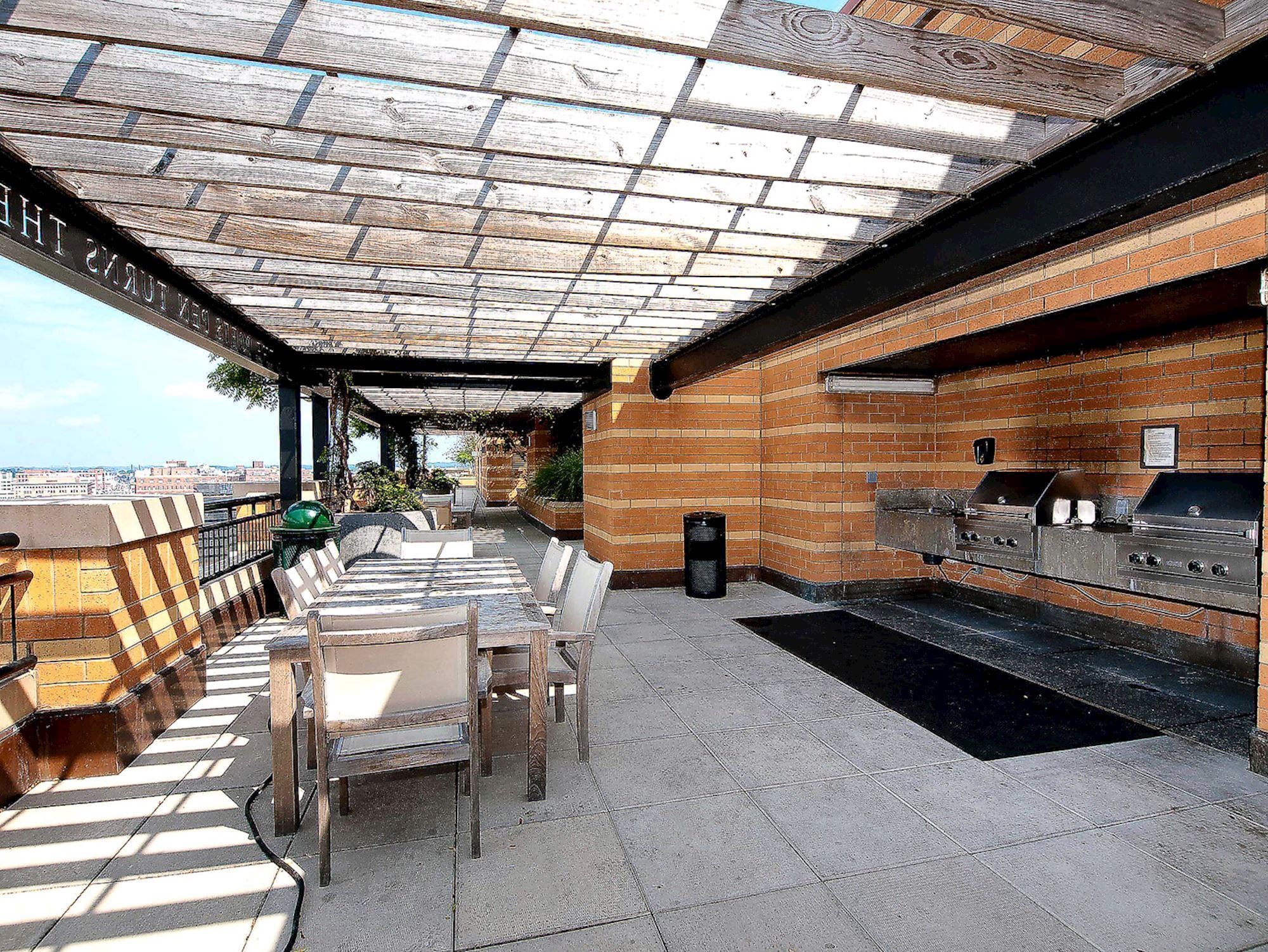 Roof Deck Grills - 400 Massachusetts Ave NW